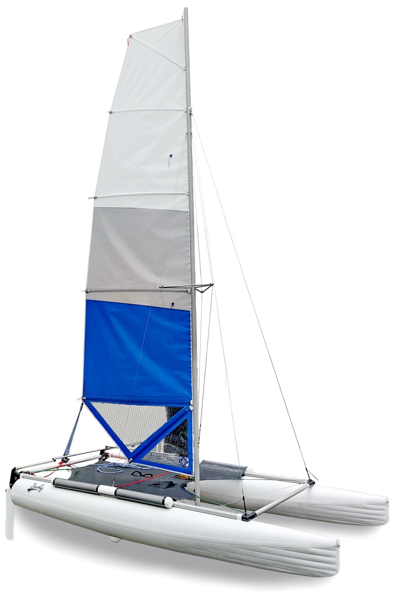 Inflatable sailing catamaran Ducky14s